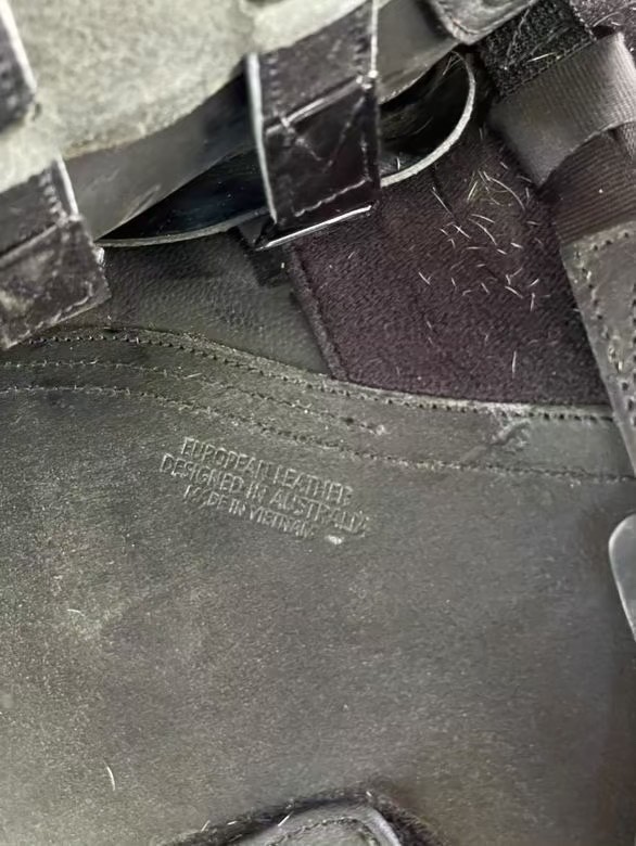 jumping saddle 17 used