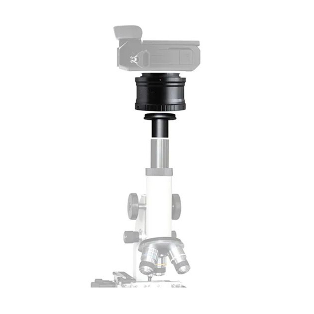 23.2mm T Ring Mount Set for Mirrorless Camera Adapter Microscope Eyepiece Ports