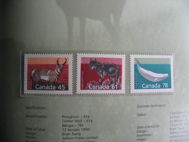 Canada Post official 1990 annual souvenir collection!
