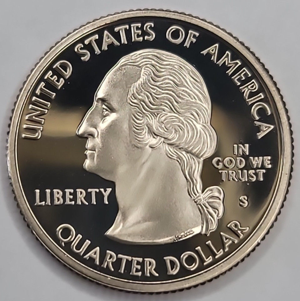 2003 S QUARTER DCAM GEM PROOF MISSOURI STATE - CN-CLAD