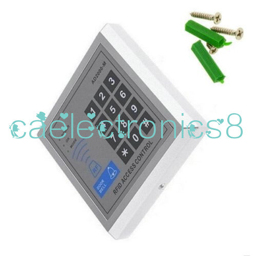 Security RFID Proximity Entry Door Lock Access Control System 500 User +10 Keys