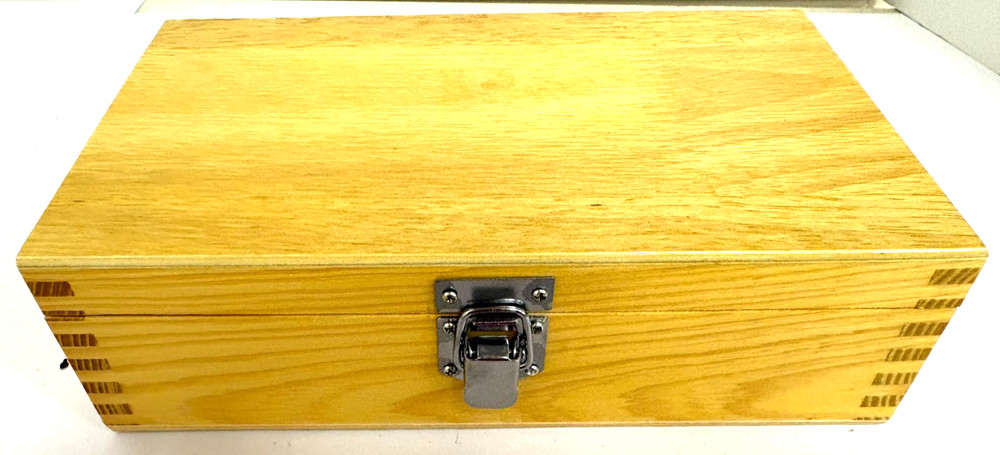 CO-AX NATIONAL CENTERING INDICATOR SET IN WOOD BOX