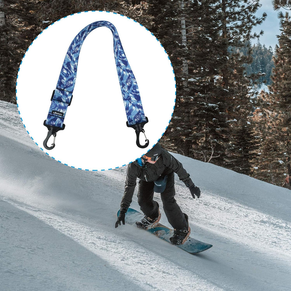 Snowboard Carrier Strap Ski Boot Carrier Strap Adjustable Shoulder Sling Leash R