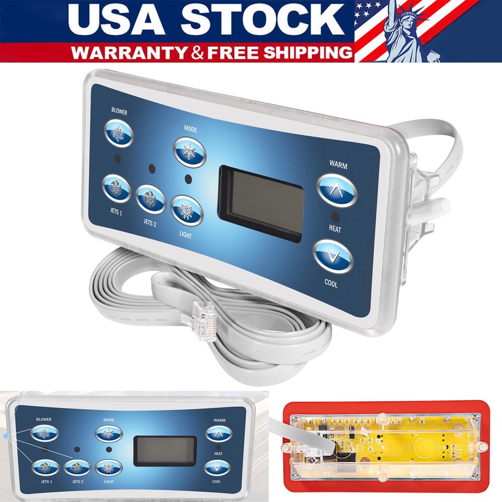 For Balboa Control Systems 53189 VL701S Topside Control Panel with 7-Button