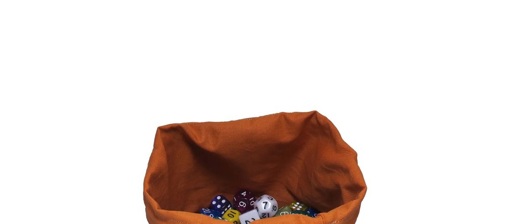 Witchcraft Tarot Dice Bag, Reversible Drawstring Bag for Board Games