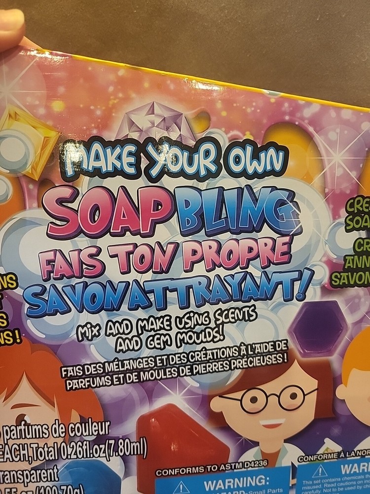 Science By Me MAKE YOUR OWN SOAP BLING *NEW*