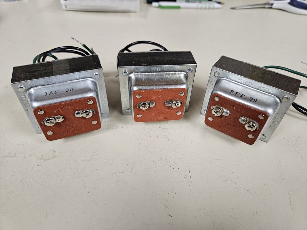 Nutone IM-5006 Transformers 401-T 24 volt 40 VA watts