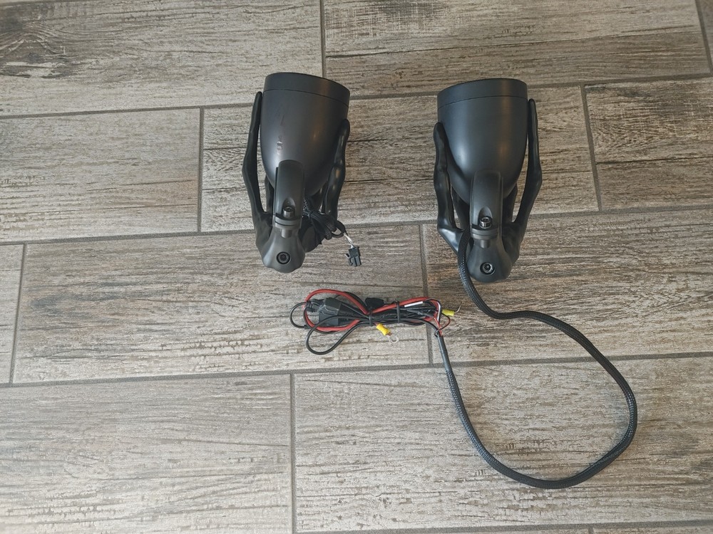 Boss audio systems Phantom 800 motorcycle speakers Black