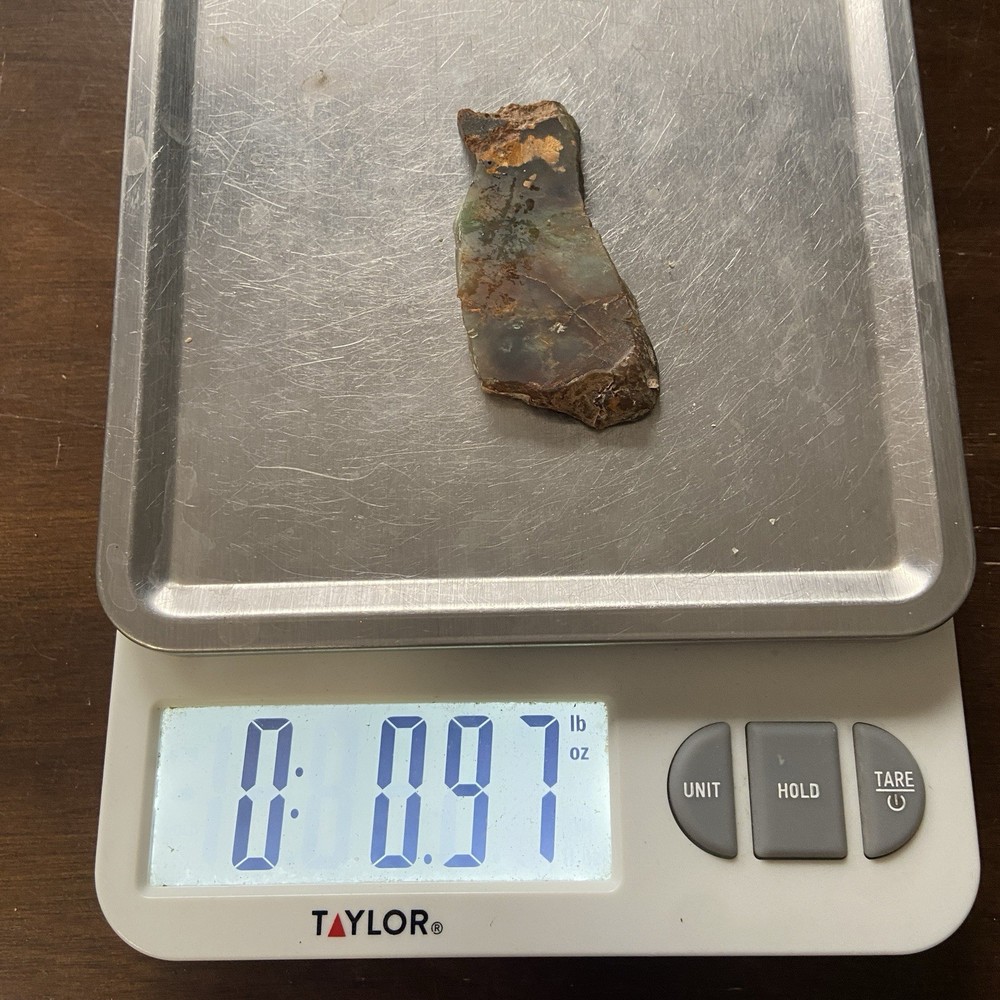 Plasma Agate Rough Lapidary Slab