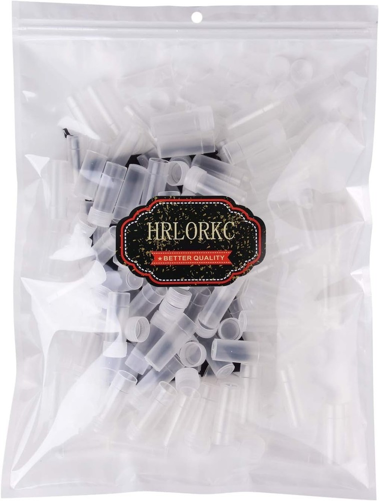 100Pcs 5ML Small Pill Plastic Containers Empty Pill Bottles Sample Bottles Vi...