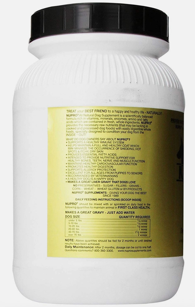 NUPRO Supplement for Dogs - 5lb