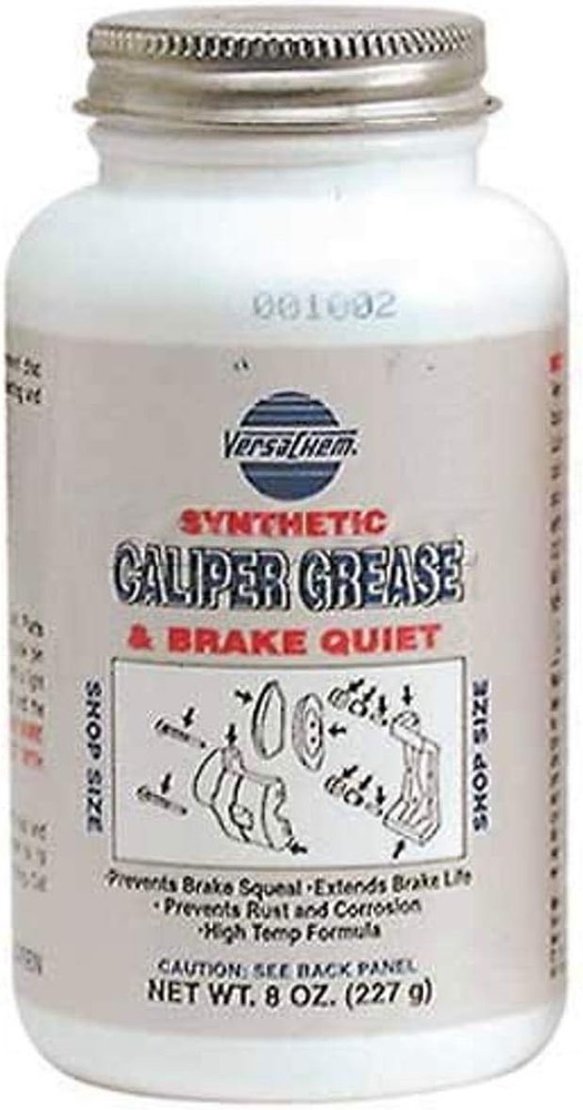 Synthetic caliper grease 8 oz bottle with brush