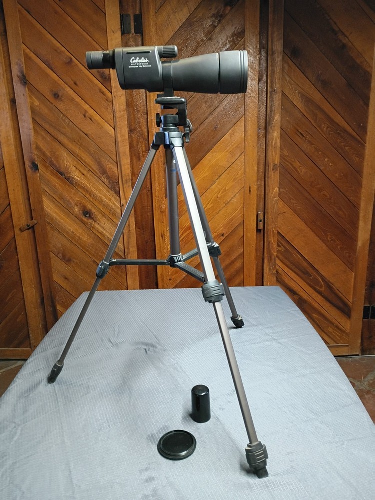 Cabella's Spotting Scope with Extendable Tripod 48/60