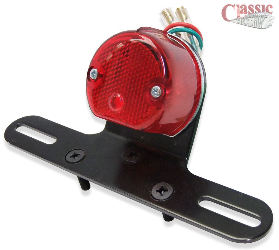 Wipac style Tail Light with Mounting bracket / BSA, Triumph  Models