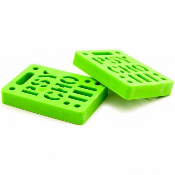 Vision Psycho Stencil Logo Dual Pattern Skateboard Risers