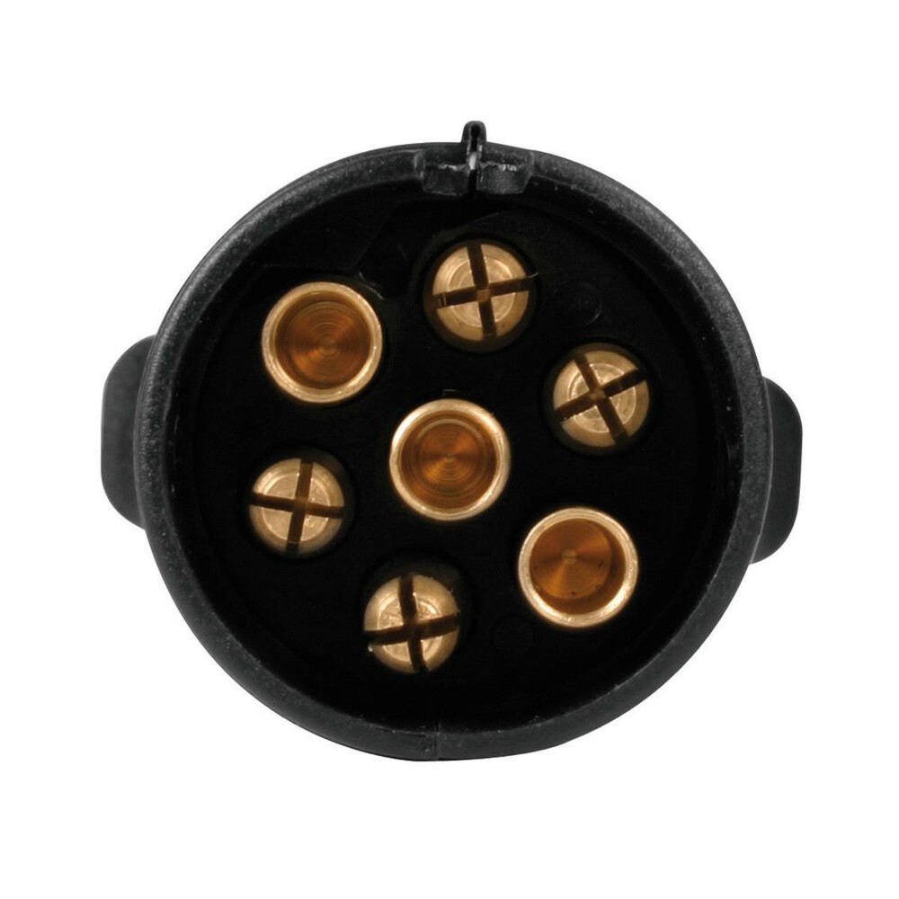 7 POLE PIN, SELF-LOCKING LAMP CLOSURE