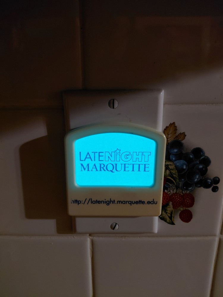 LATENIGHT MARQUETTE NIGHT LIGHT