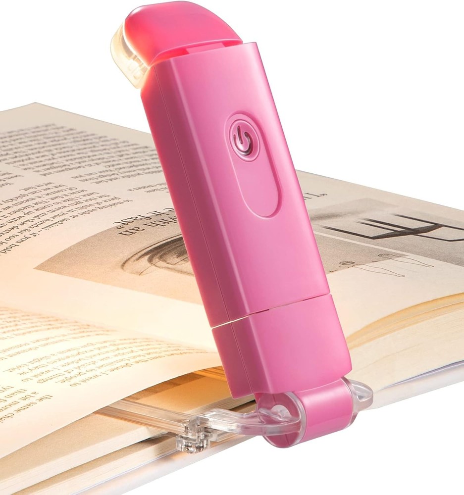Portable Adjustable Reading Light - USB Rechargeable & Lightweight for Travel