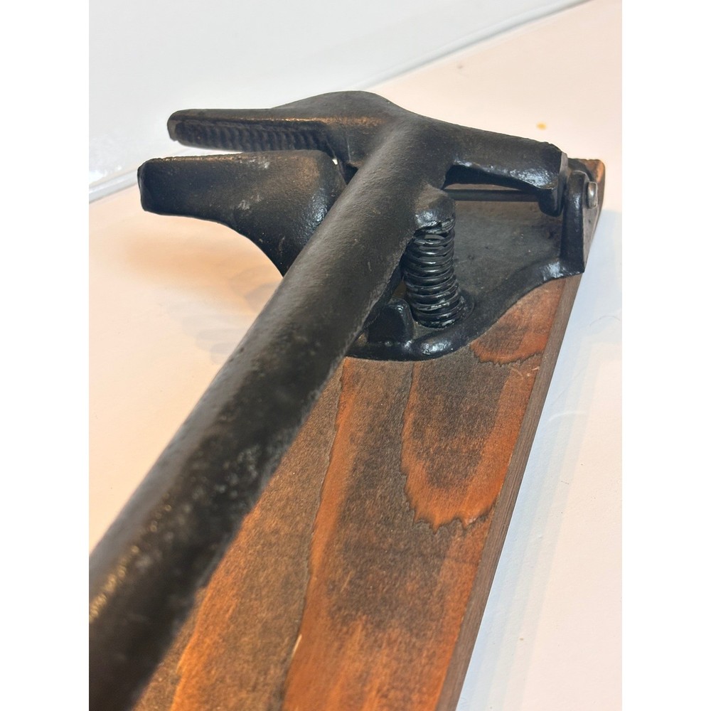 Carolina Cracker Cast Iron Nut Cracker Garner NC Vintage Kitchen Tool