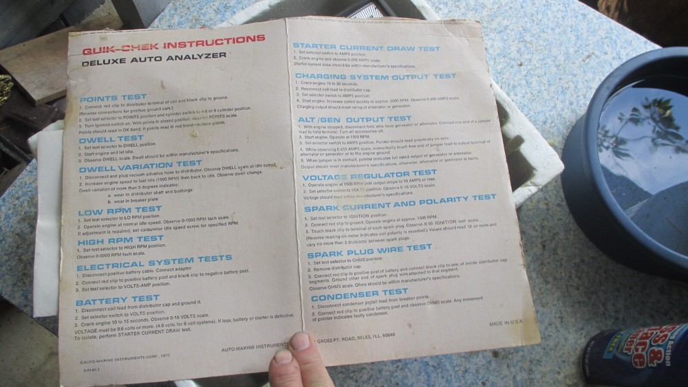 Deluxe Auto Analyzer Model 8510