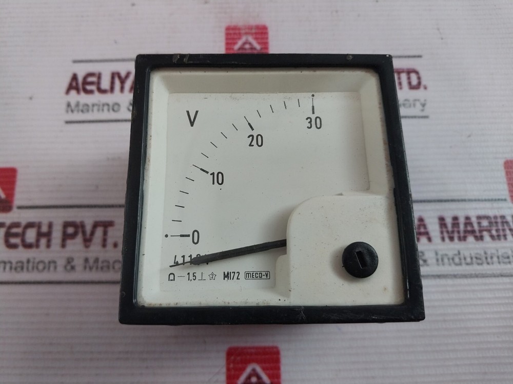 Meco- V M172 Analog Voltmeter 0 – 30 V