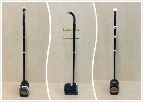 Erhu, Chinese 2-stringed Fiddle, Solid Timber Body,Neck+ Foam Case, Extra String
