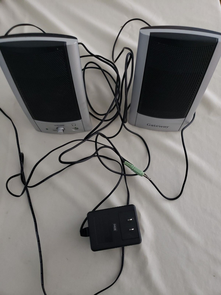 Gateway Computer Speakers Model: Edison 2.0 P/N 149624 power supply  tested