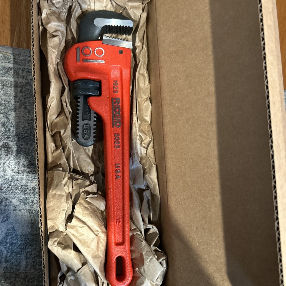 Ridgid 100th Year Anniversary Edition 12" Pipe Wrench