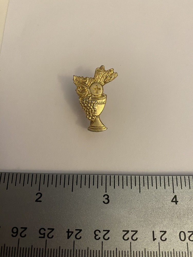 First Communion Chalice Lapel Pin P127