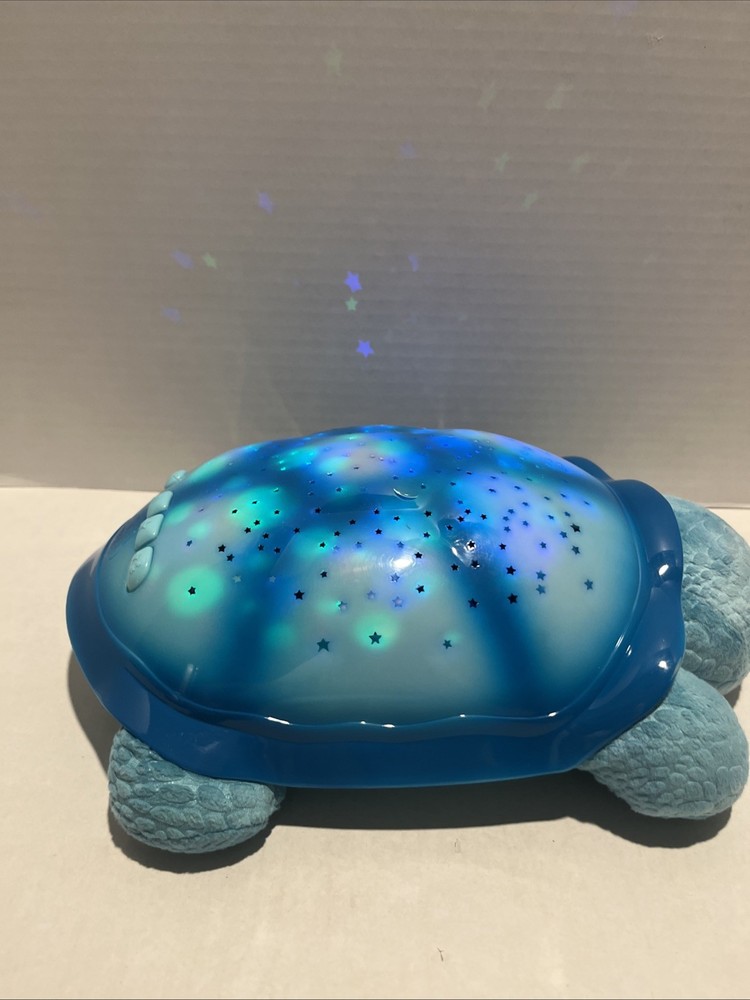 Cloud B Calming Twilight Turtle Projector Nightlight & Music Aqua Blue