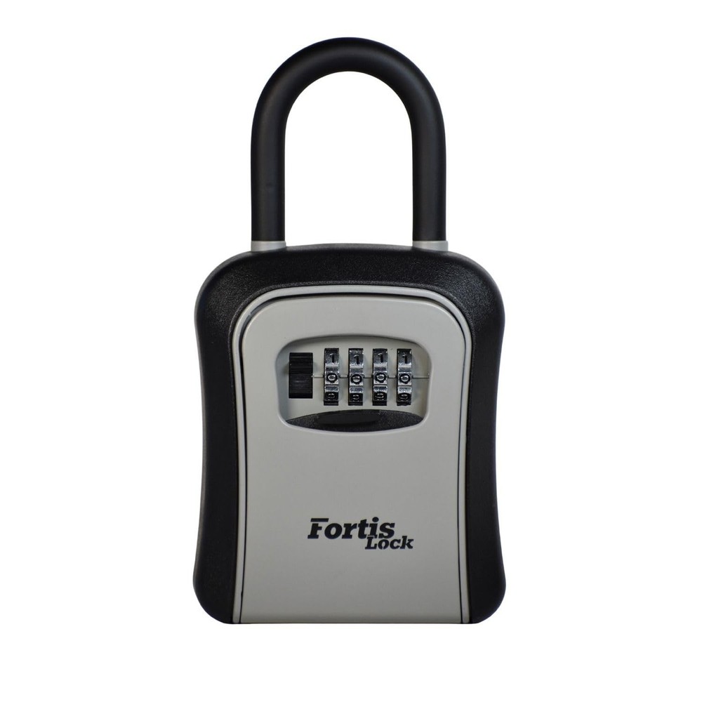 Lock Box – Large Key Safe Box with Resettable Combination | Heavy-Duty Outdoo...