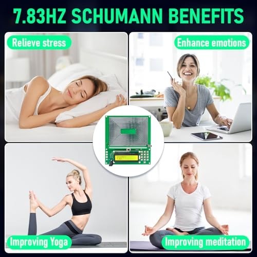 Schumann Wave Frequency Generator Adjustable Sine Resonance Pulse Device Ultra