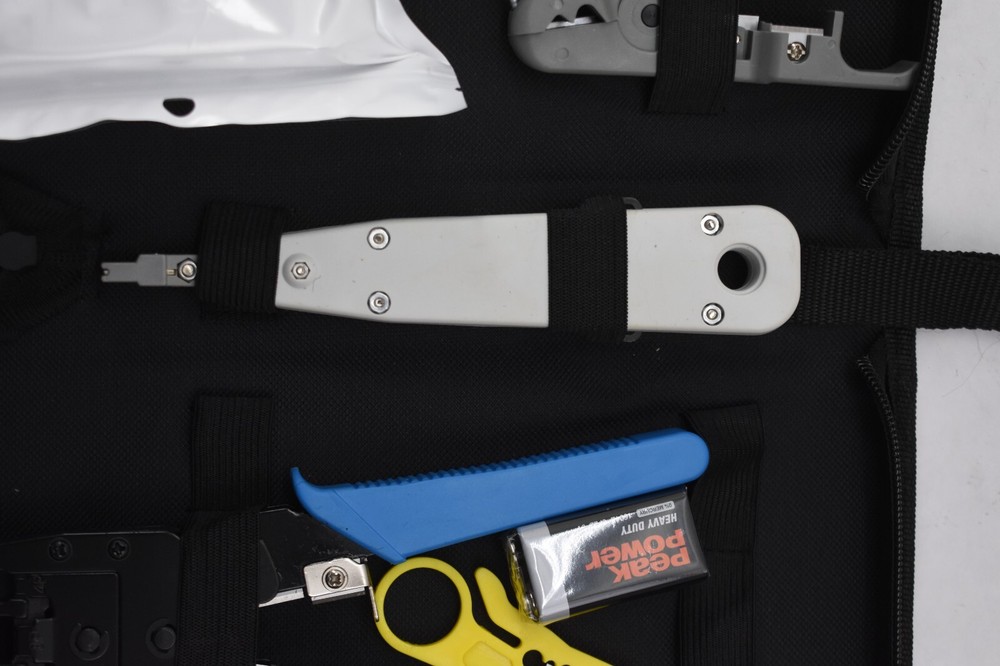 Generic Network RJ-45 Crimping Tool Set Ethernet Network Cable Connector Tester