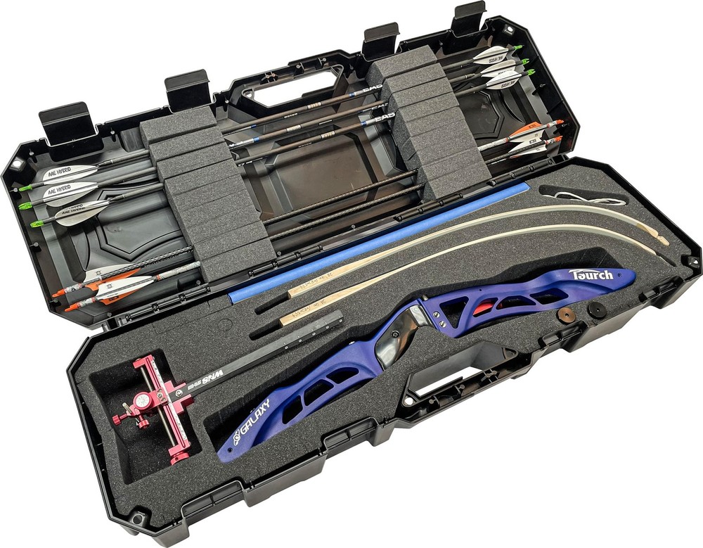 MTM BC34TD Takedown Recurve Bow Case, Lockable, Airline Approved, Hard