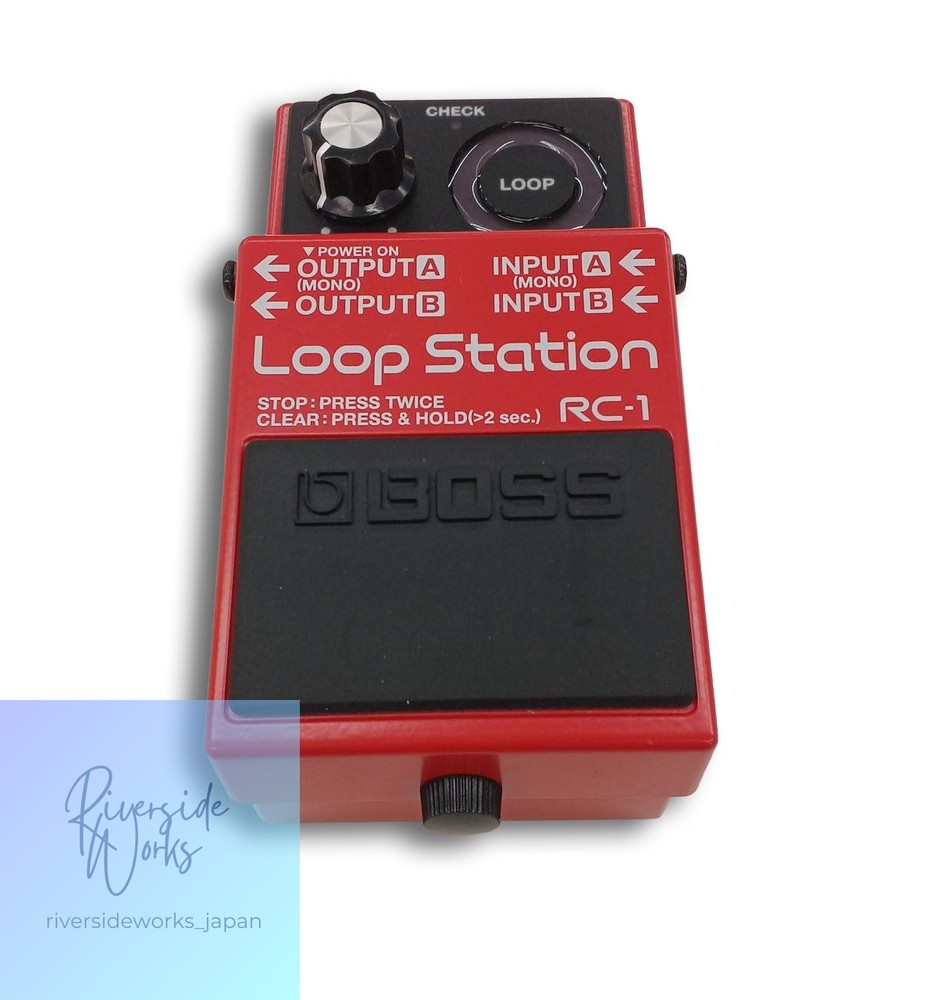 BOSS RC-1 Effects Pedal Loop Station for Musicians JP