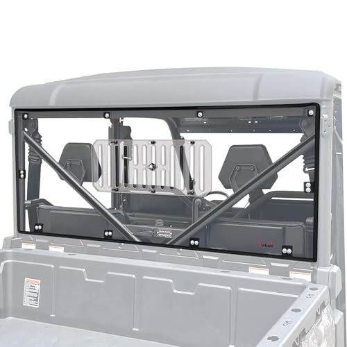 UFORCE Vented Rear Windshield, UFORCE 1000 Back Window Compatible with Clear