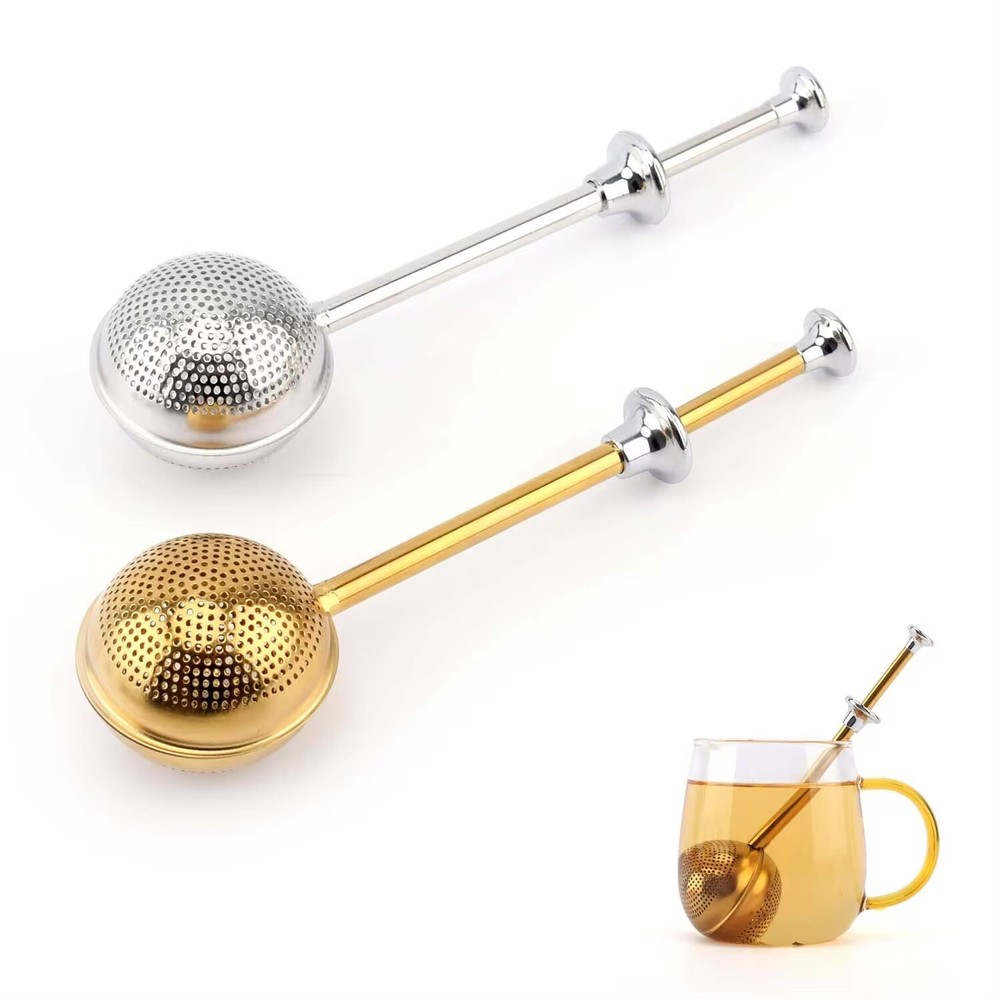 Stainless Steel Tea Infuser Ball for Loose Leaf Tea - Silver (3-Pack)