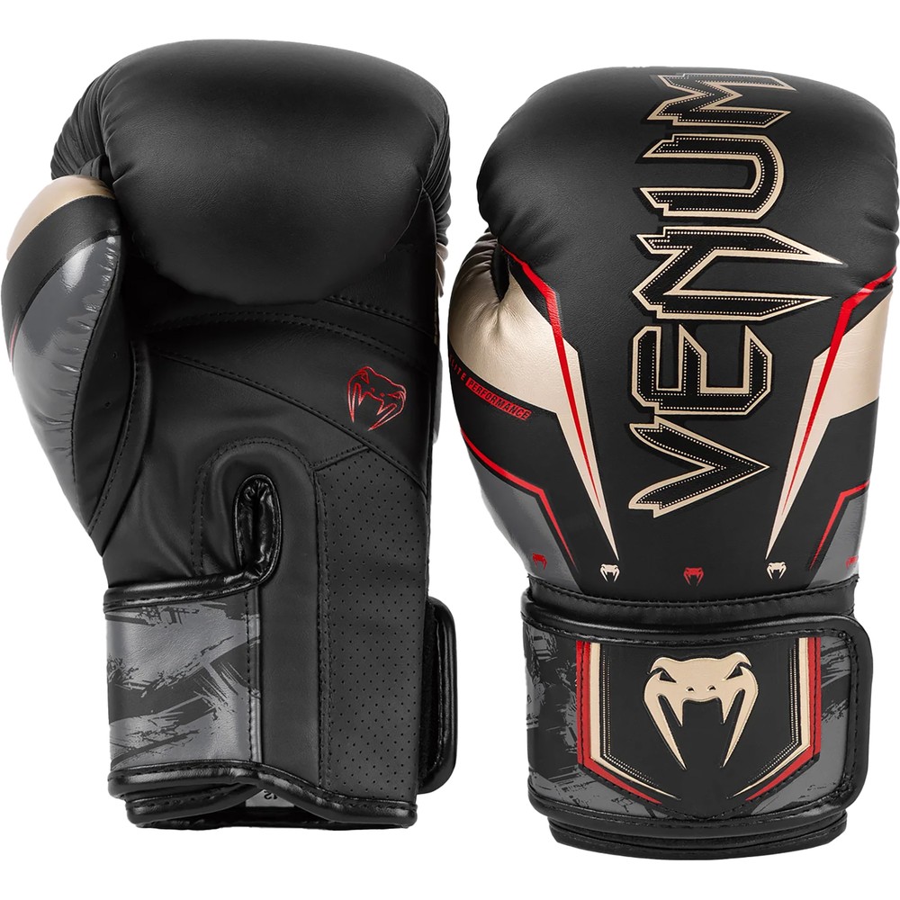 Venum Elite EVO Hook and Loop Boxing Training Gloves