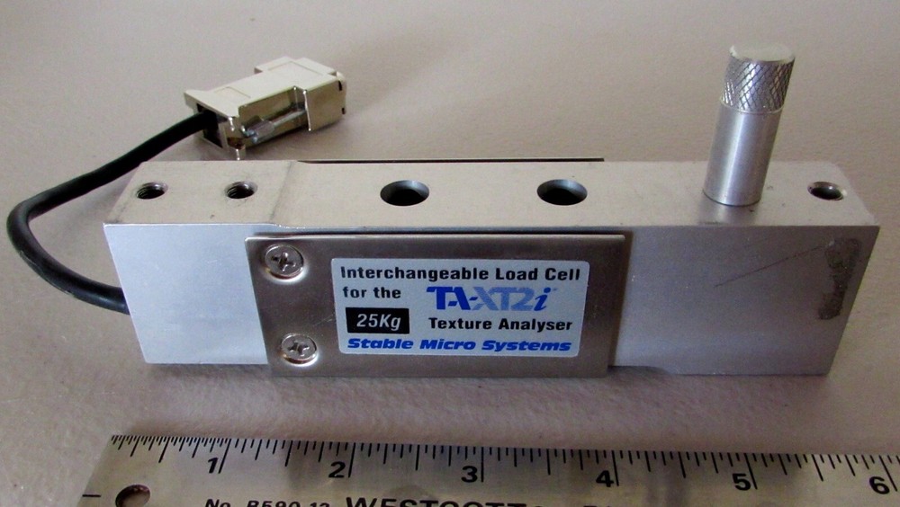 Stable Micro Systems 25kg Interchangable Load Cell  TA-XT2i Texture Analyzer USA