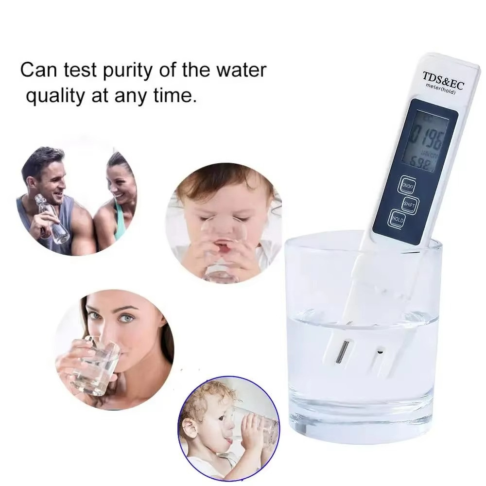 TDS Meter Digital Tester Water Quality Testing Kits Drinking Water 0-9990ppm