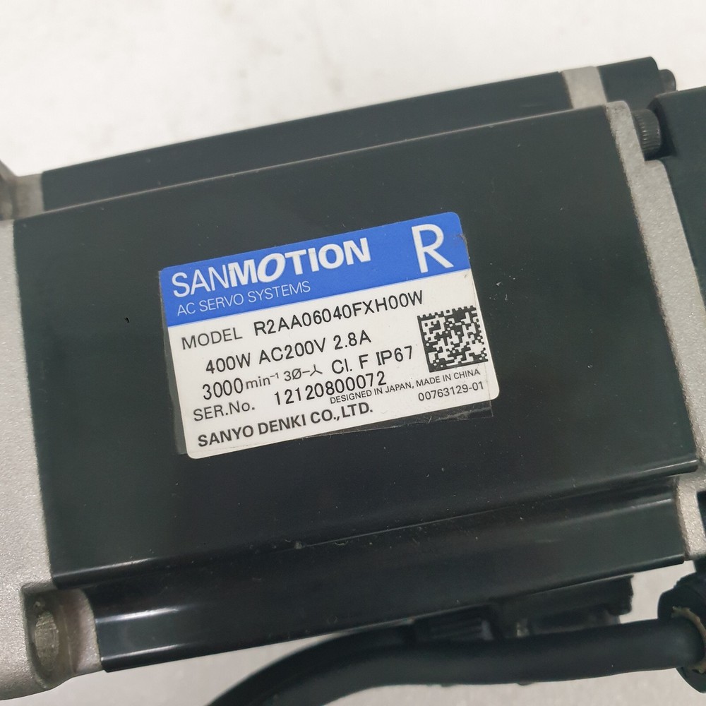 Sanyo Denki R2AA06040FXH00W SANMOTION AC Servo System