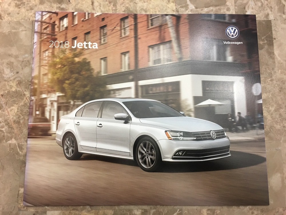2018 VW JETTA 16-page Original Sales Brochure