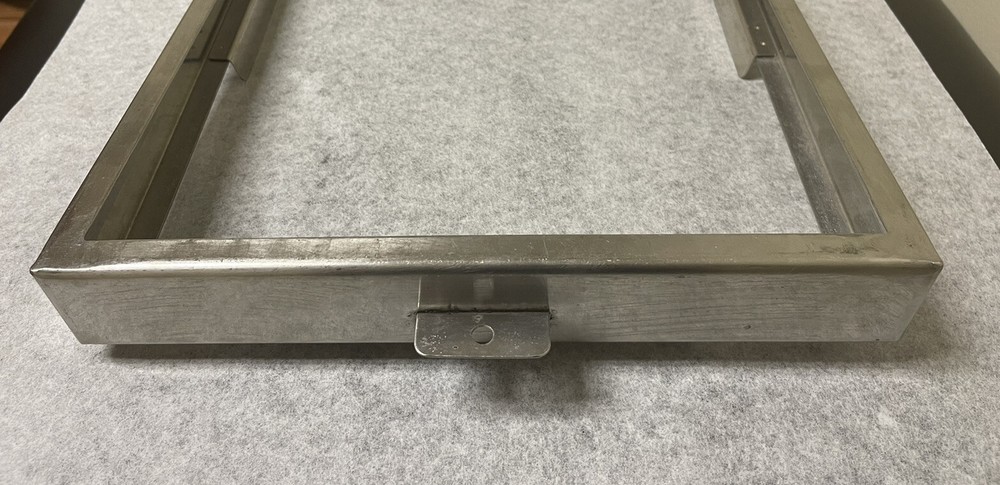 Stainless Steel Angled Riser Display Adapter for Steam Table Full Size Pan
