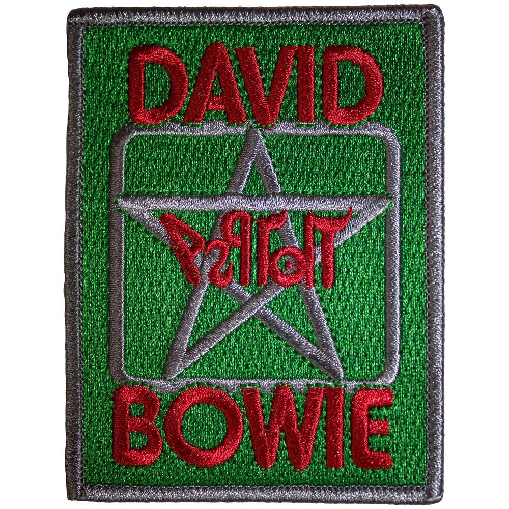 DAVID BOWIE set of 8 different official patch by rockoff