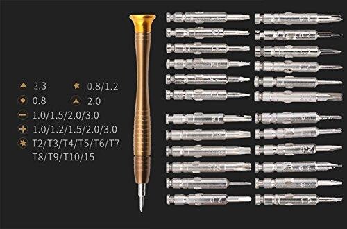 Pro Super 25 IN 1 Screw Driver Laptops Manual Tool Set Kit For iPhone Computer