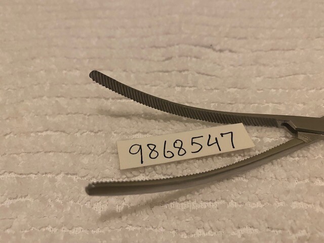 3 PCS --DOYEN FORCEPS 7" & 8" STRAIGHT AND CURVED