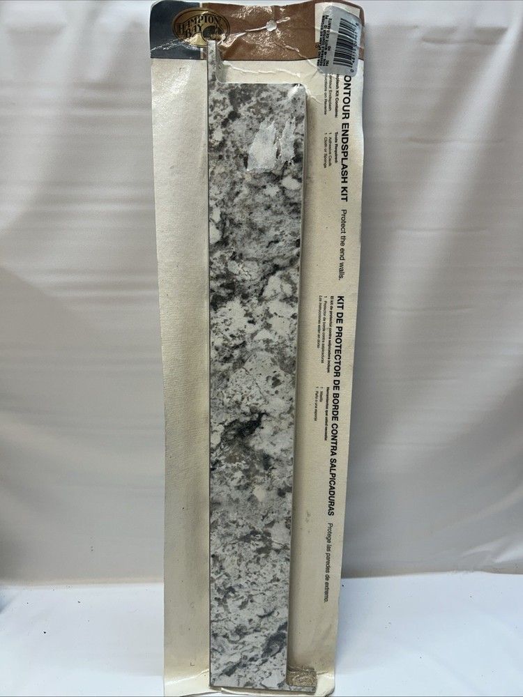 Hampton Bay Laminate Endsplash Kit for Countertop with Integrated Backsplash