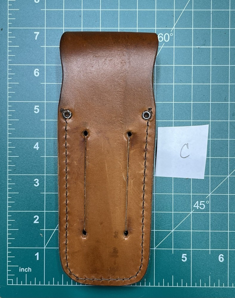 Case XX Folding Hunter Knife Sheath Authentic Case Leather Sheath Free Shipping