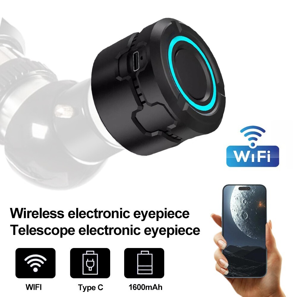 WIFI Electronic Eyepiece Astronomical Telescope Camera Upgraded 4K