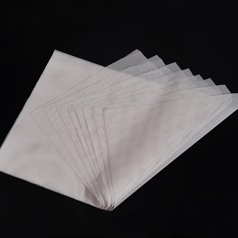 Dehydrators Tray Liners: 10-Pack 14x21 inch Mesh Silicone Dehydrator Sheets -...